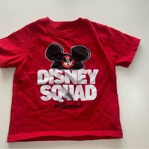 Disney Red Mickey Mouse Squad T-Shirt